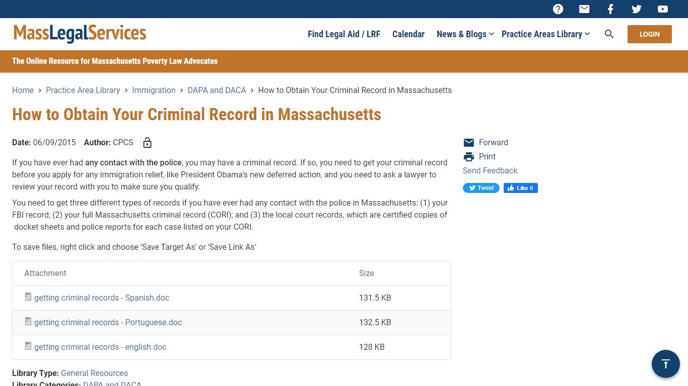 How to Obtain Your Criminal Record in Massachusetts